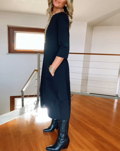 Sophia | Exquisite Dress with Artisan Touches
