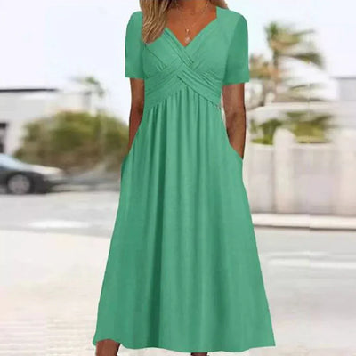Frances | Sophisticated Flattering Elegance Dress