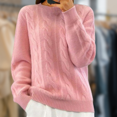 Charlotte | Cozy Cashmere Knit Sweater
