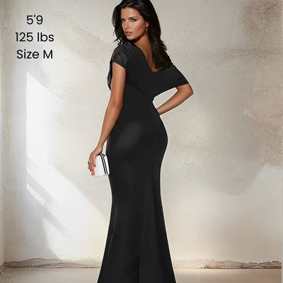 Sleeveless Bodycon Maxi Formal Dress |
