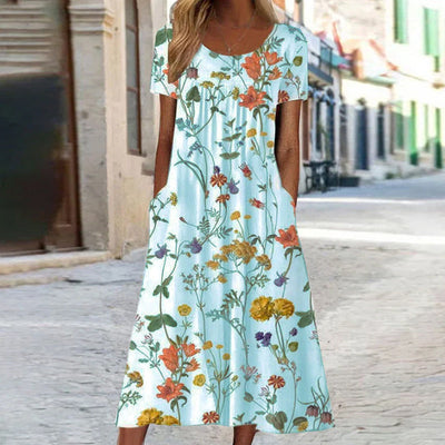 Rosa | Breezy Pocketed Dress for Everyday Ease