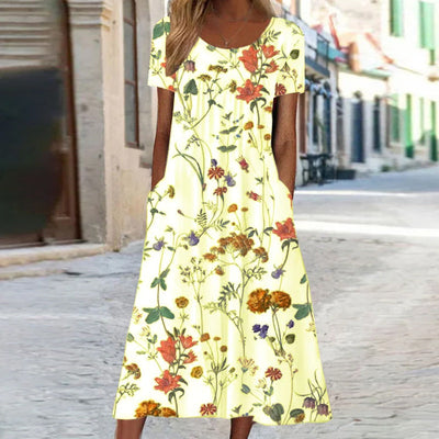 Rosa | Breezy Pocketed Dress for Everyday Ease