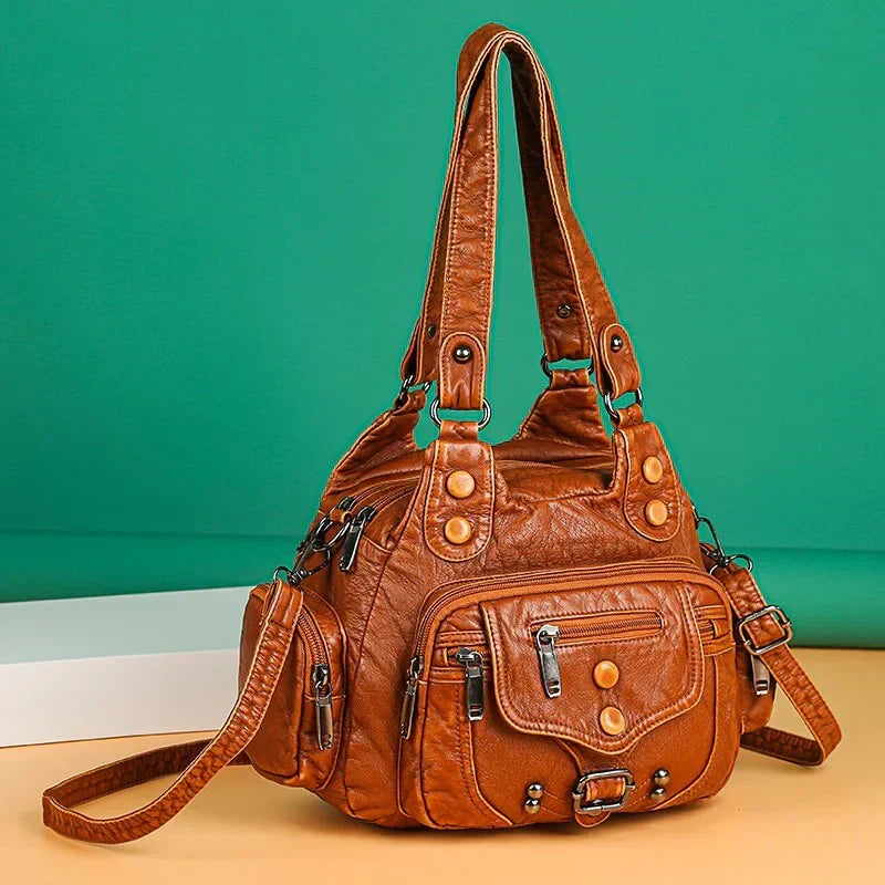 Savannah | Vintage Messenger Bag with Classic Versatility