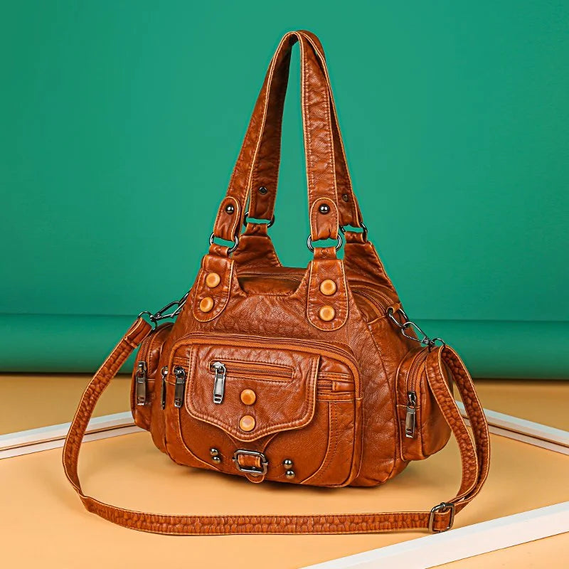 Savannah | Vintage Messenger Bag with Classic Versatility
