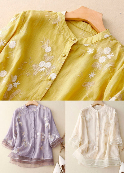 Emily | Elegant Blouse with Delicate Embroidery