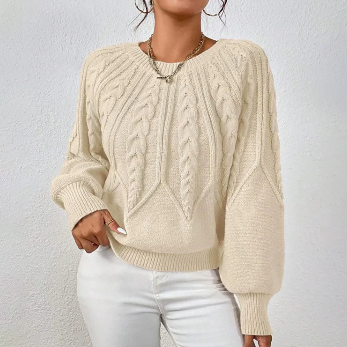 Liam | Cozy Cable Knit Sweater