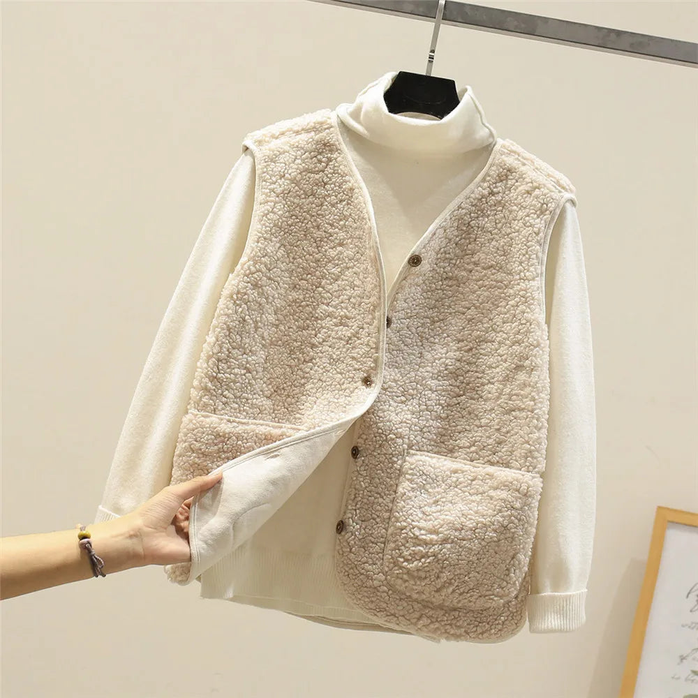 Layla | Stylish Multi-Functional Wool Vest