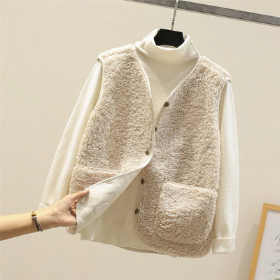 Layla | Stylish Multi-Functional Wool Vest