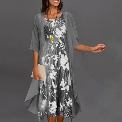 Aria | Chic Floral Print Dress Duo