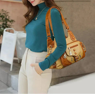 Savannah | Vintage Messenger Bag with Classic Versatility