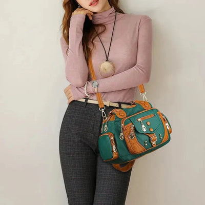 Savannah | Vintage Messenger Bag with Classic Versatility
