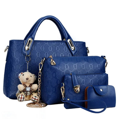 Sophia Luxe Set | Chic 4-Piece Handbag Collection