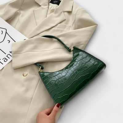 Olivia - Lśniąca Skórzana Torba