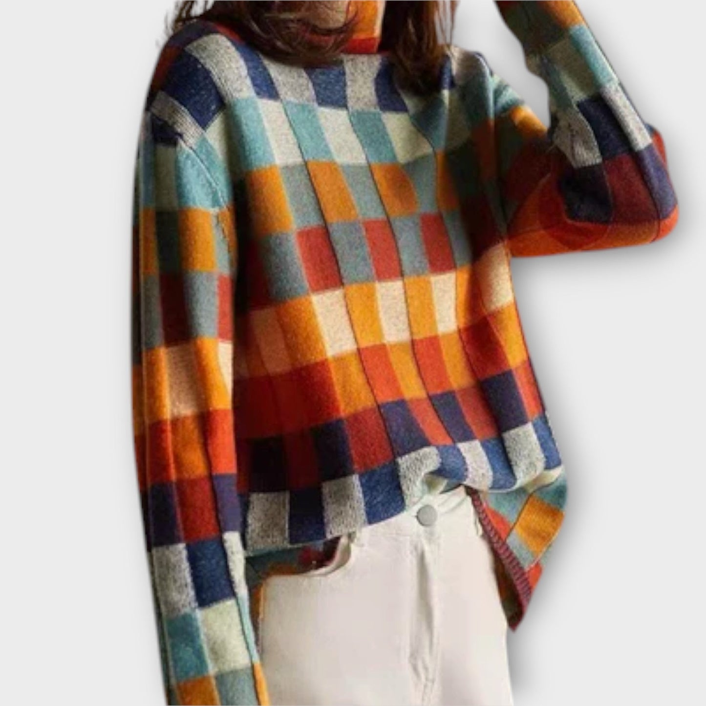 Jordan | Patchwork Sweater