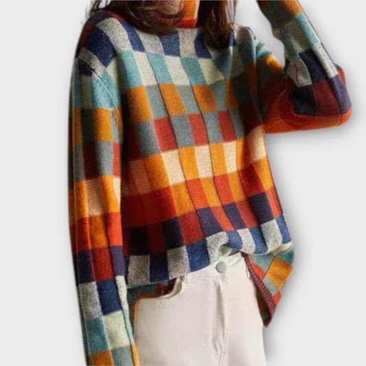 Jordan | Patchwork Sweater