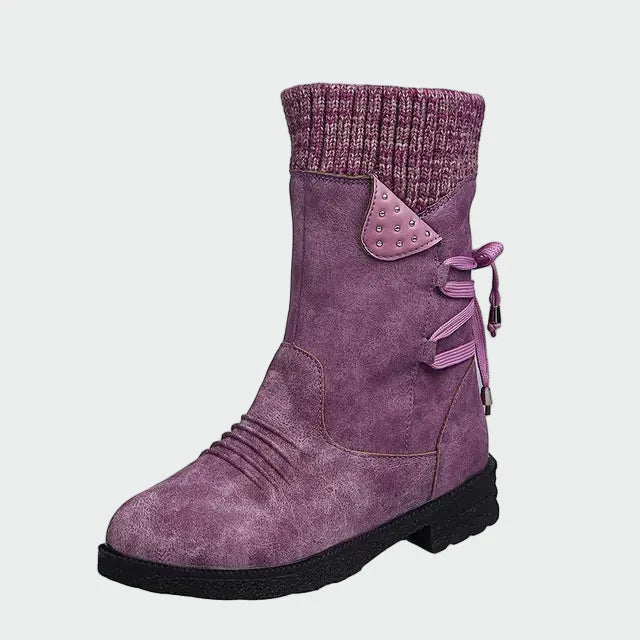 Louise | Elegant suede ankle boots
