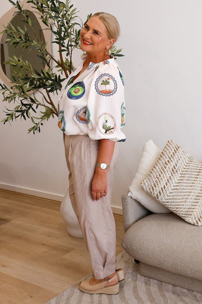 Emily | Summer Tapered Pant