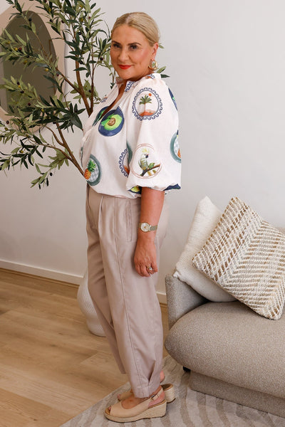 Emily | Summer Tapered Pant