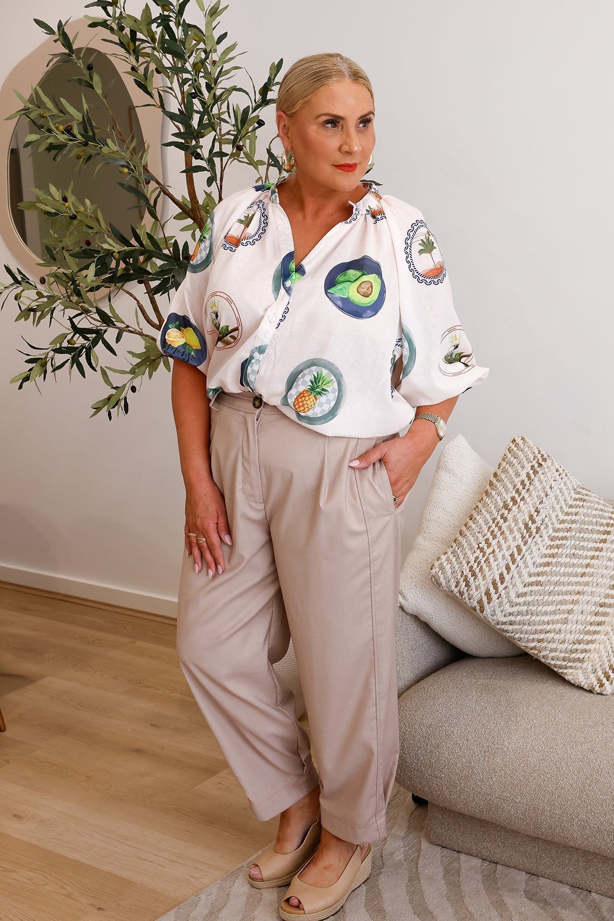 Emily | Summer Tapered Pant