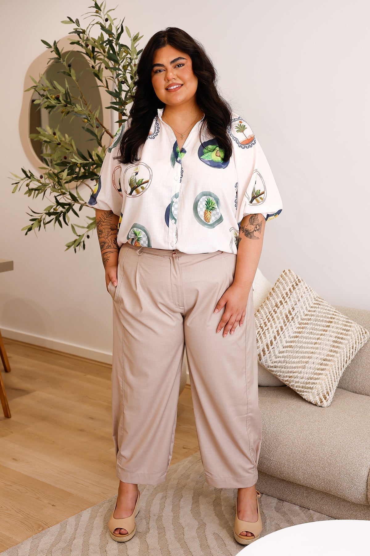 Emily | Summer Tapered Pant