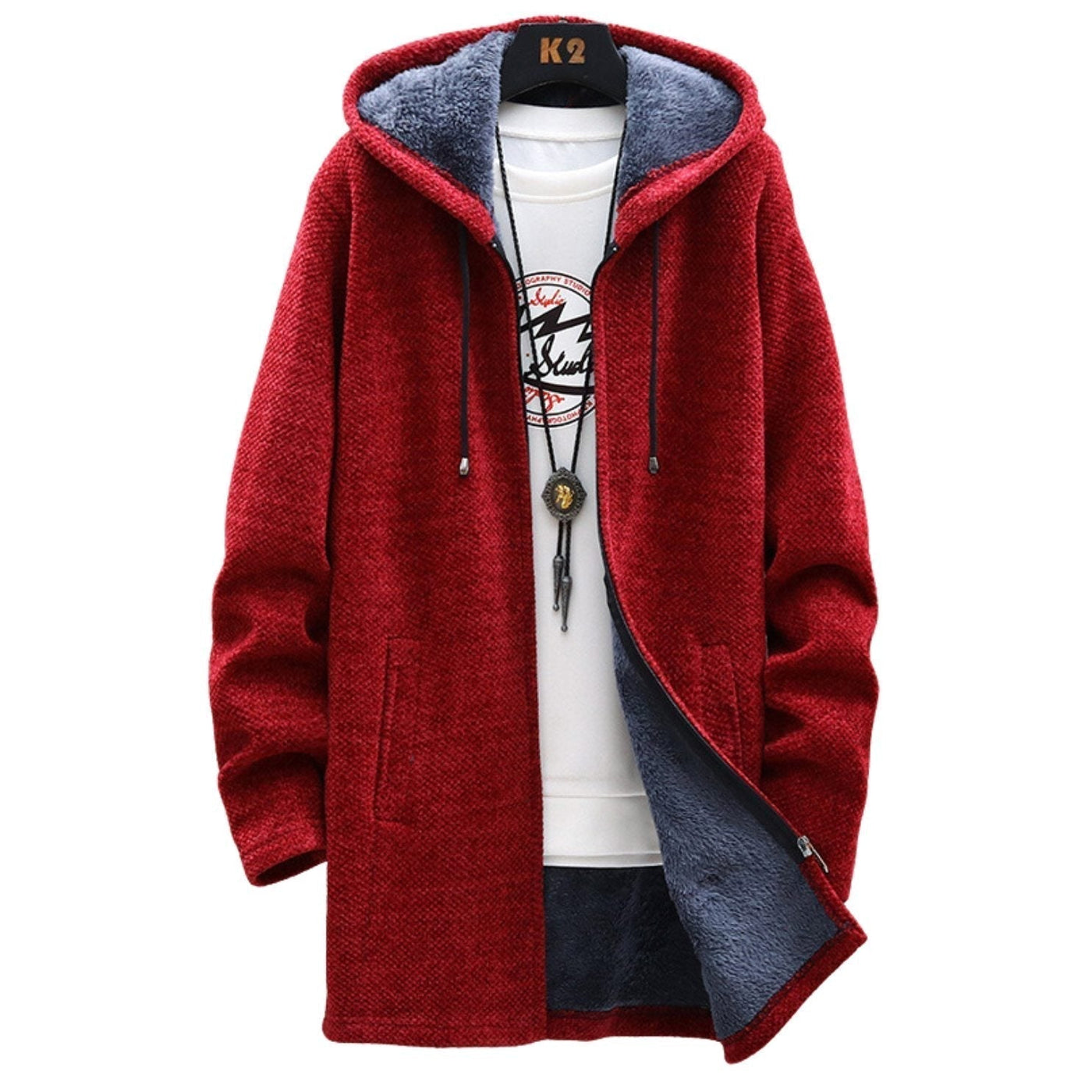Liam | Cozy Hooded Jacket