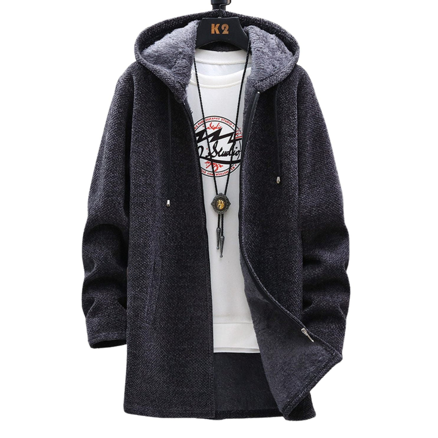 Liam | Cozy Hooded Jacket