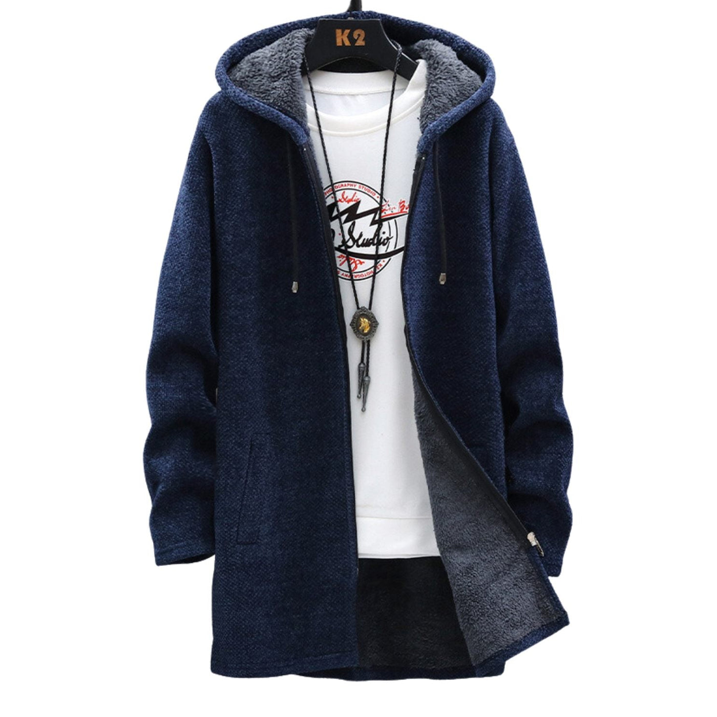 Liam | Cozy Hooded Jacket
