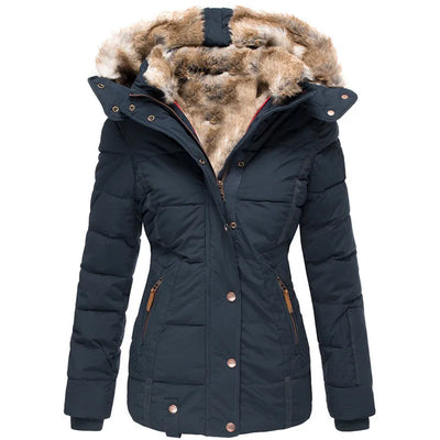 Emma | Cozy Plush Winter Fur Coat