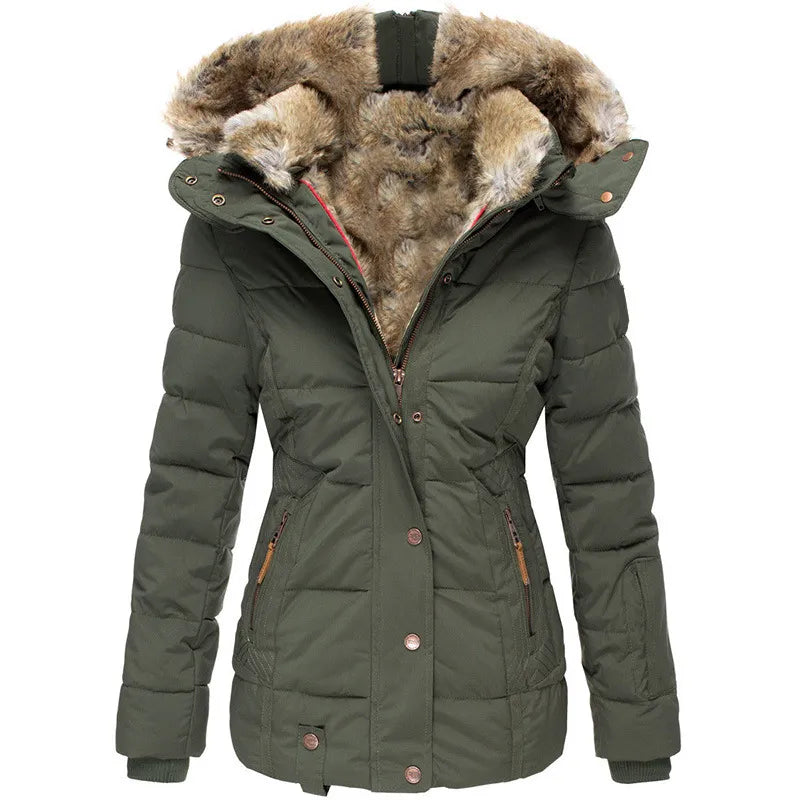 Emma | Cozy Plush Winter Fur Coat