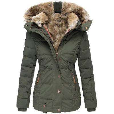 Emma | Cozy Plush Winter Fur Coat