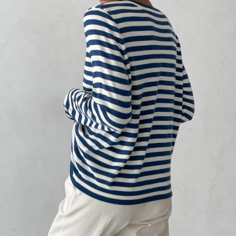 Grace | Chic Striped Blouse