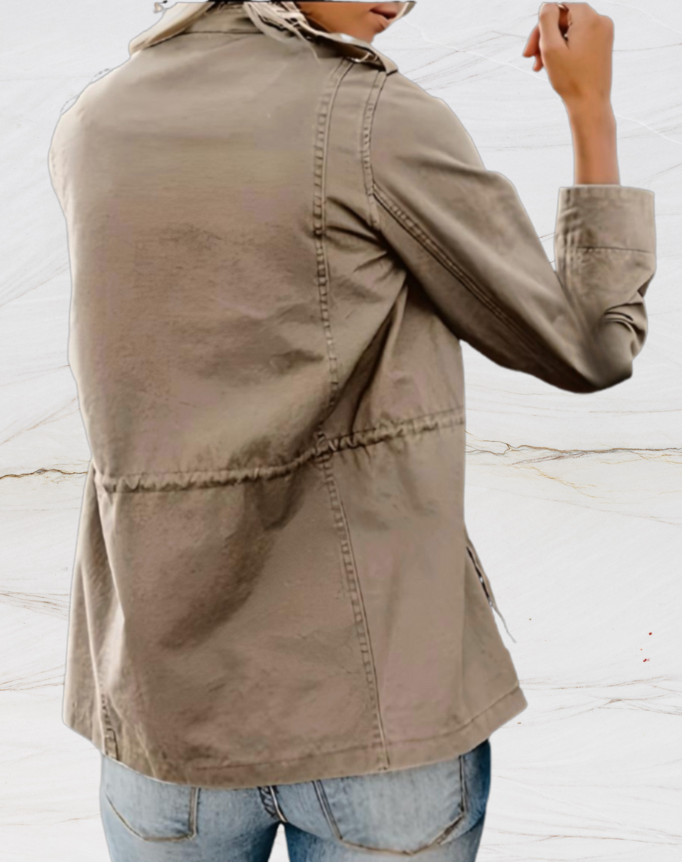 Thilde | Flattering Utility Jacket