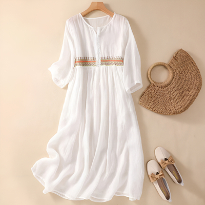 Sophia | Elegant Embroidered Dress