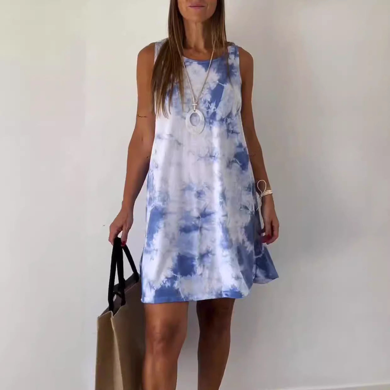 Josie | Gradient Tie Dye Print Mini Dress