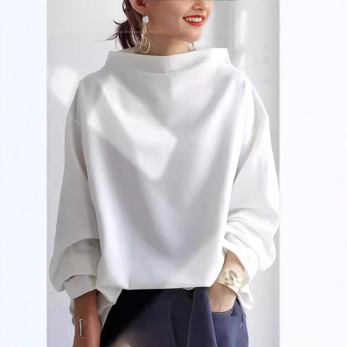 Alana | High-Neck Soft Knit Top