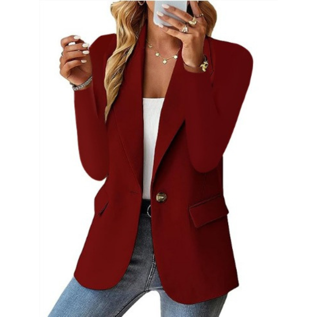 Melissa | Vibrant Tailored Blazer with Everyday Ease