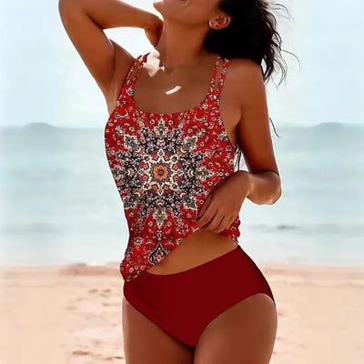 Sophie | Stylish Printed Tankini