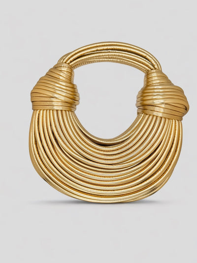 Sophia | Elegant Chic Gold Handbag