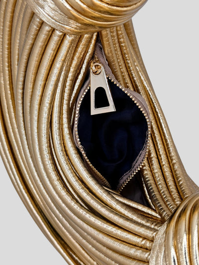 Sophia | Elegant Chic Gold Handbag