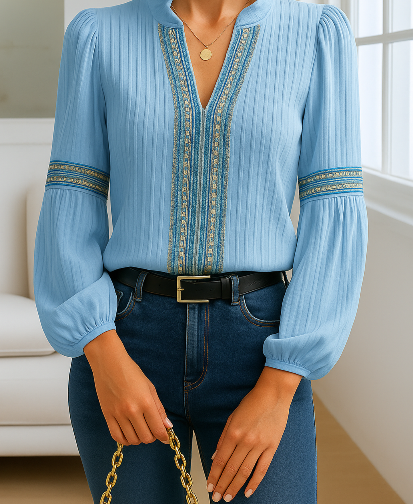 Inna | Vintage Charm Blouse