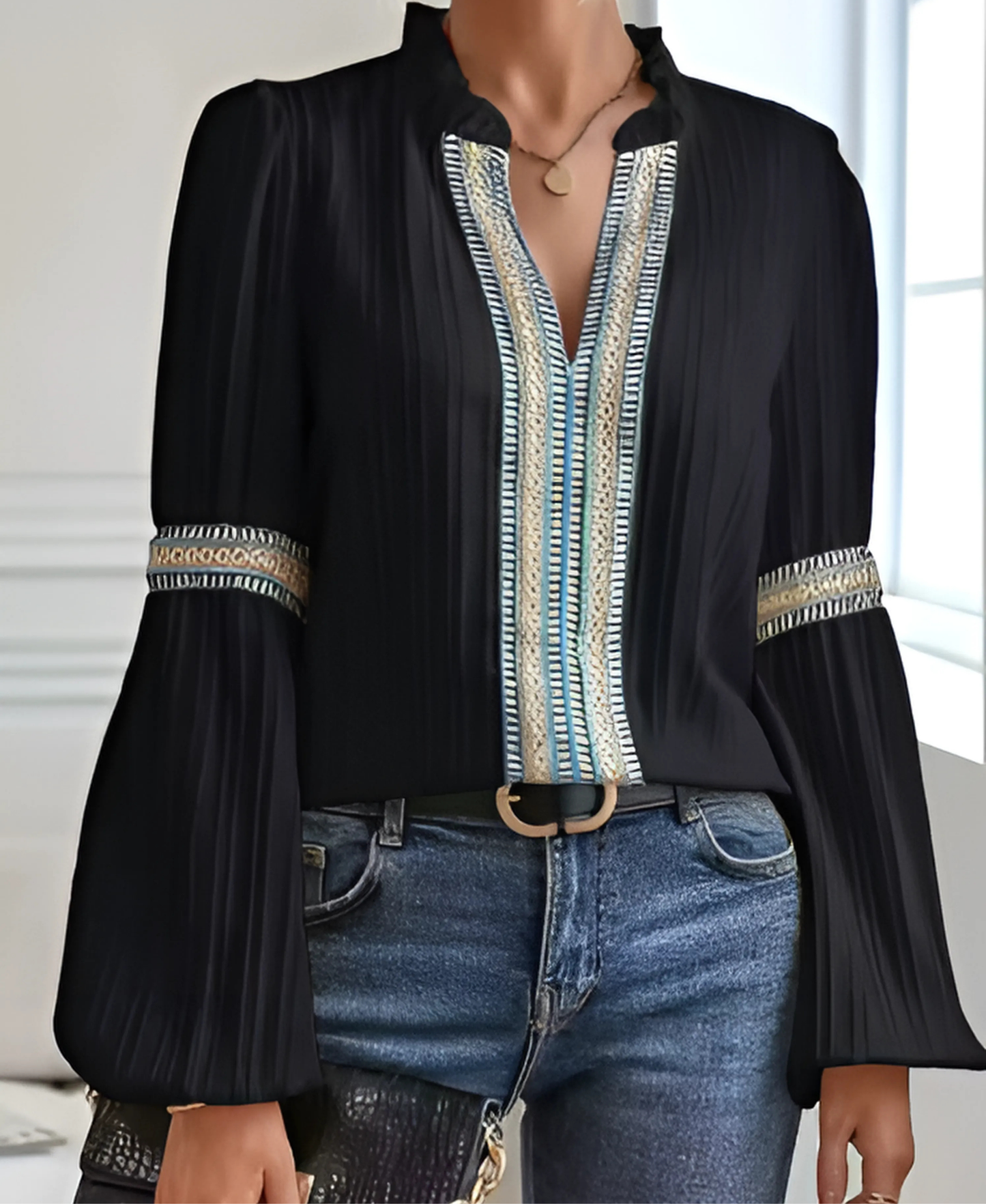 Inna | Vintage Charm Blouse