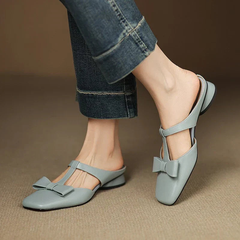 Lina Square Toe Slippers |