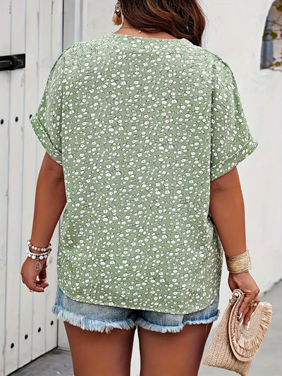 Lina | V-Neck Summer Blouse