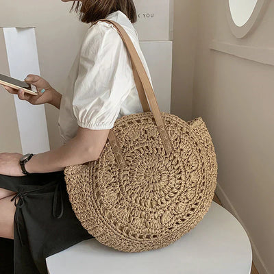 Sophie | Versatile Straw Tote Bag