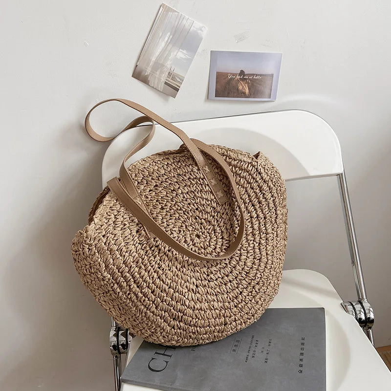 Sophie | Versatile Straw Tote Bag