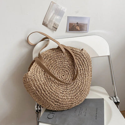 Sophie | Versatile Straw Tote Bag