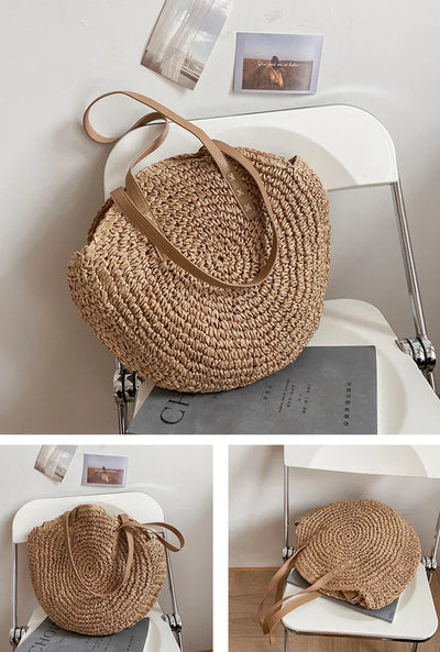 Sophie | Versatile Straw Tote Bag