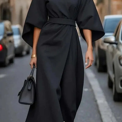 Isabella | Cozy Everyday Round Neck Dress