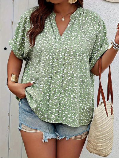 Lina | V-Neck Summer Blouse