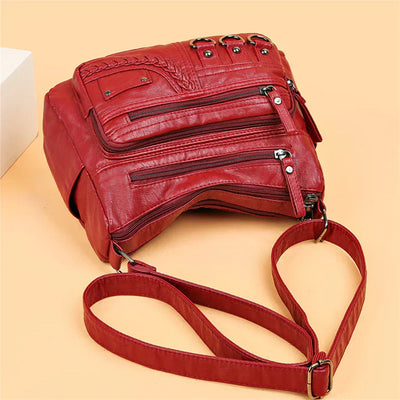 Sophia Retro Elegance | Cozy Zipper Pouch